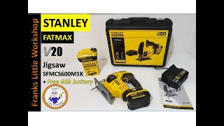 Stanley Fatmax V20 Jigsaw, SFMCS600M1K