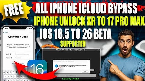 IPHONE ICLOUD BYPASS ZONDER SIGNAAL | iphone xr itunes uitgeschakeld | hfz tool gratis