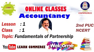 What is Fundamentals of Partnership (Accounts Adda) | Class 12 Accountancy | Dr Prakash Bhat