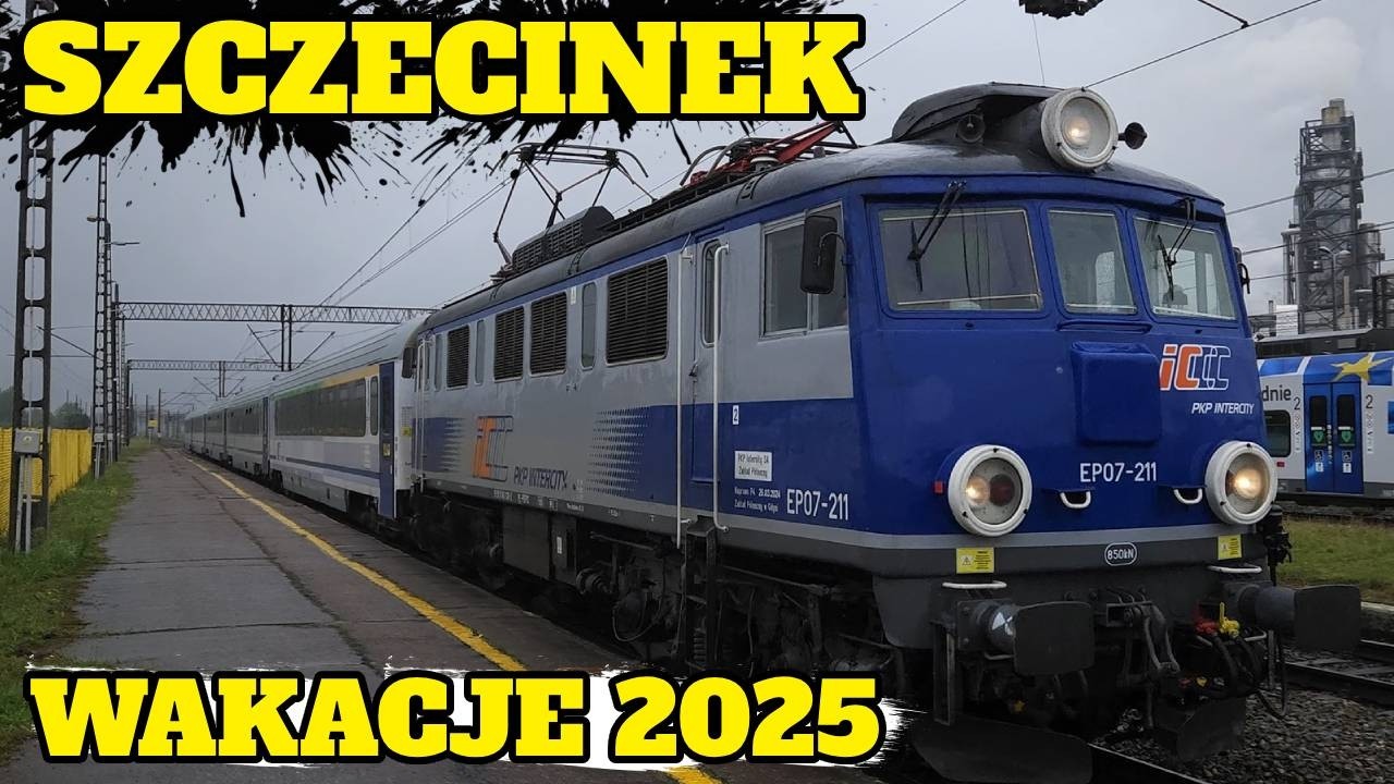Pociągi na stacji Szczecinek - wakacje 2025 (część 2)