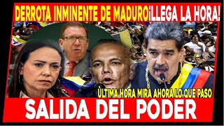 URGENTE DERROTA DE MADURO