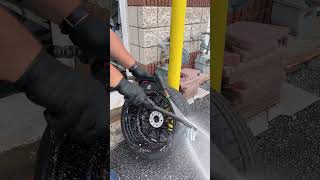 G80 M3 COMPETITION getting wheel ceramic coat #cars #fyp #diy #bmw