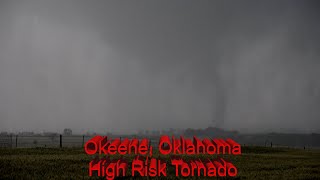 Large multivortex tornado, Okeene, Oklahoma #OKWX - 5/6/2024 by StormChasingVideo 6,230 views 7 days ago 2 minutes, 49 seconds