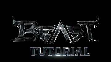 Beast Title Animation | Beast Trailer Title Tutorial | After Effect | Element 3D