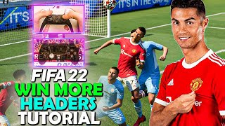 The SECRET to WINNING MORE HEADERS in FIFA 22 | How to WIN MORE HEADERS in FIFA 22 | FIFA 22