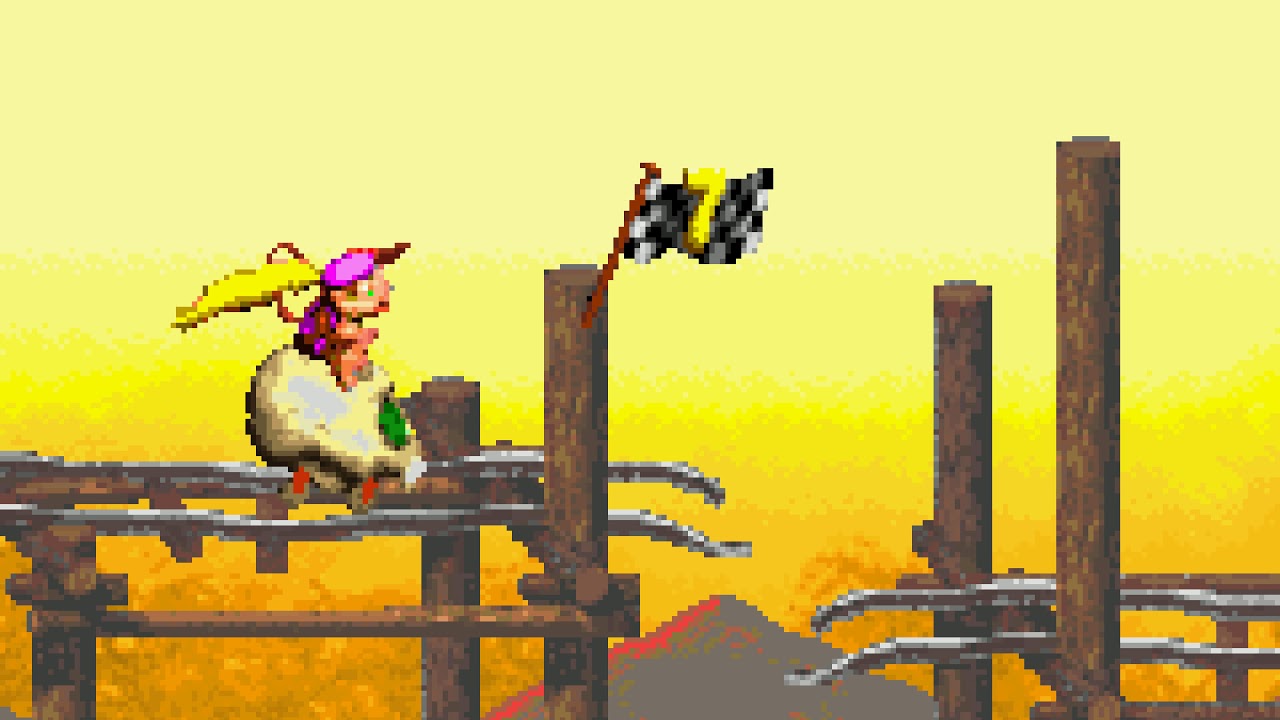 Donkey Kong Country 2 (GBA) - Krazy Kremland - Rickety Race