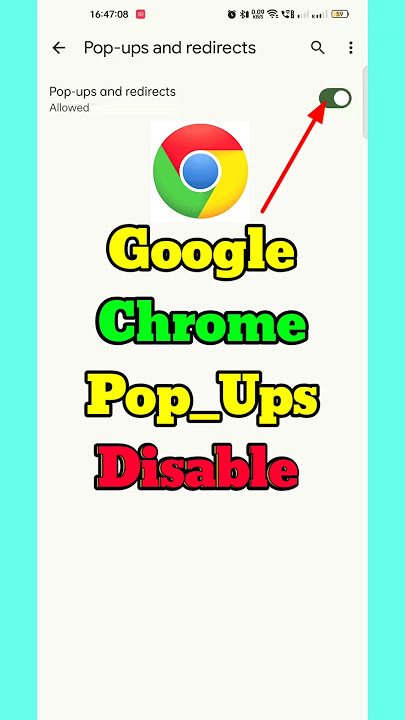 How To Block Pop Up Ads On Chrome||#shorts #viral