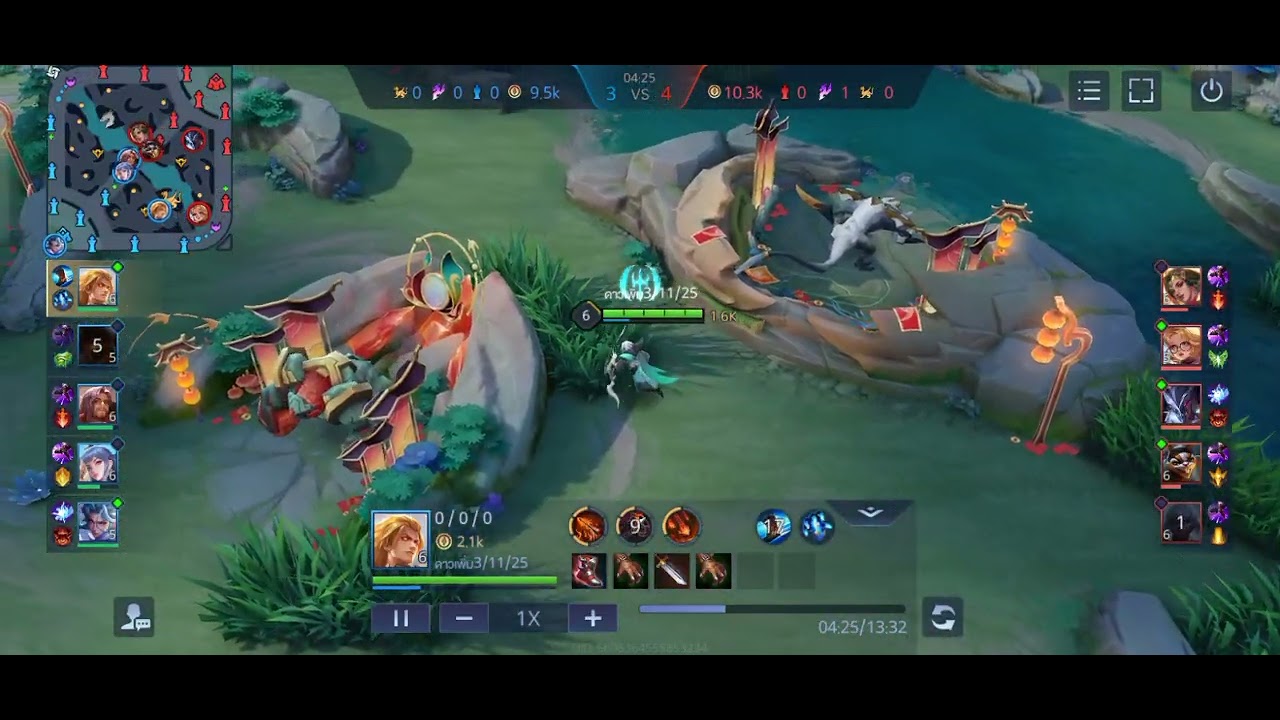 ยอน เลทเกมเก็บ4คิวพาทีมเข้าตีป้อมชนจะคว้าMVP.+2ดาว