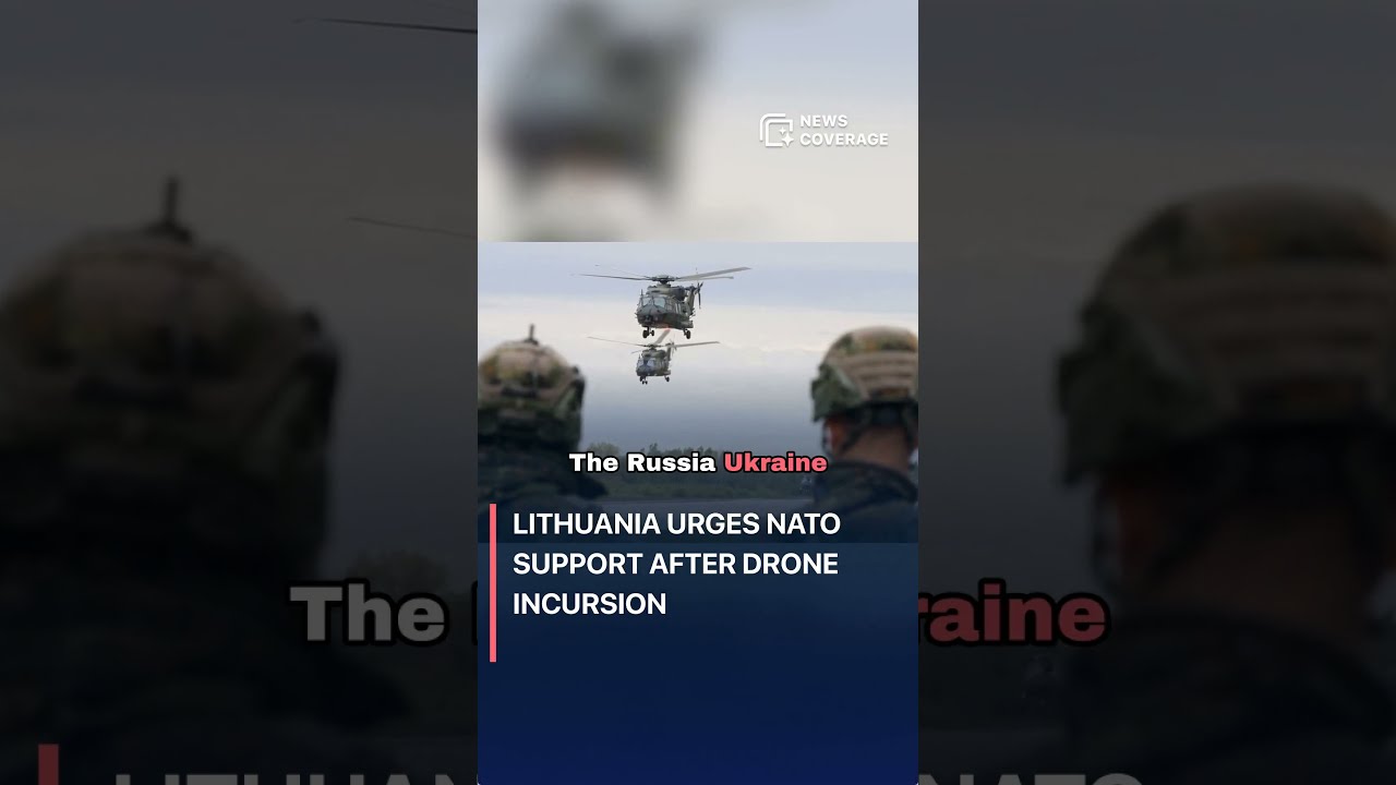 Lithuania Urges NATO Support After Drone Incursion Worldnews News