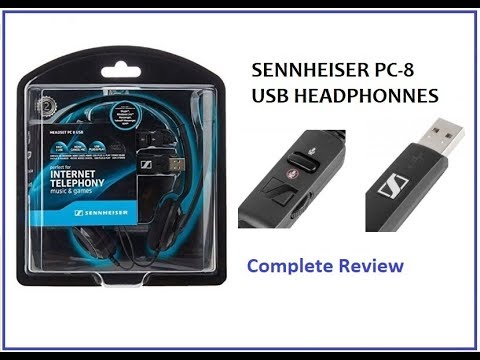 foretrækkes brugervejledning Skole lærer Sennheiser - PC 8 USB Headphones - YouTube