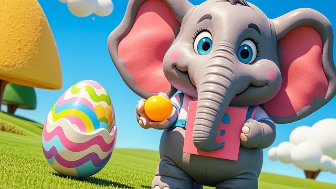 ABC Phonics Song E is For Elephant & Egg #abcd #abcsongnurseryrhymes #