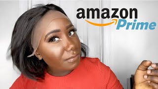 $38 Amazon Prime Lace front wig review| #wig #Amazon