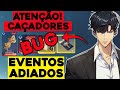 🔴 ATENÇÃO CAÇADORES! EVENTOS ADIADOS - Solo Leveling Arise