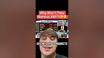 Why Won’t They Mention XRP?!🤨🧐