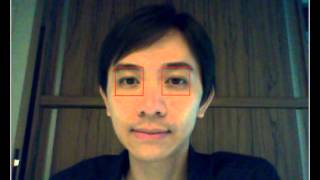 eye detection, processing + opencv