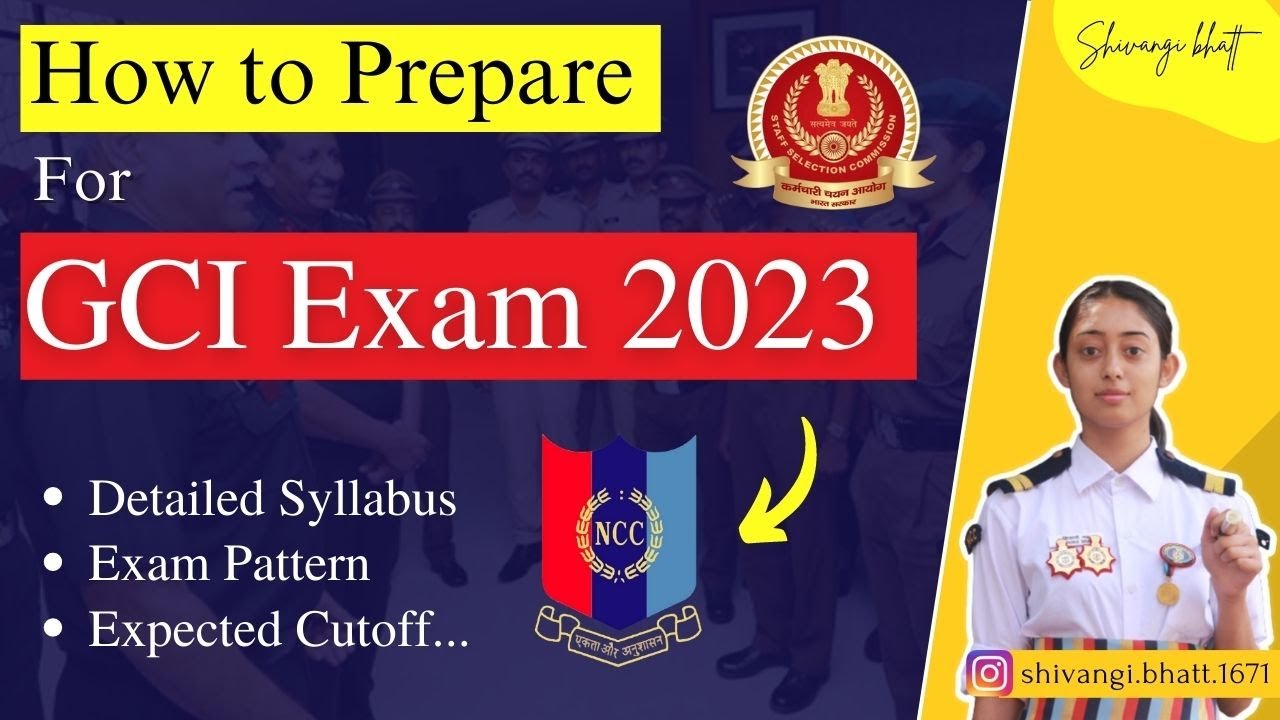 How to Prepare for NCC GCI Exam 2023 | Girl Cadet Instructor Job | NCC Job