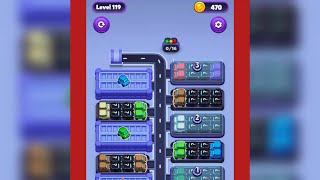 CAR SORT – LEVEL 119 – SOLUTION WALKTHROUGH
