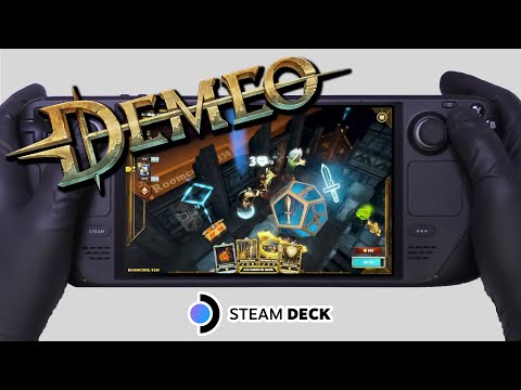 Steam Deck Gameplay | Demeo | Steam OS | 4K 60FPS