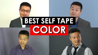 Best Background Color for Self Tape Auditions