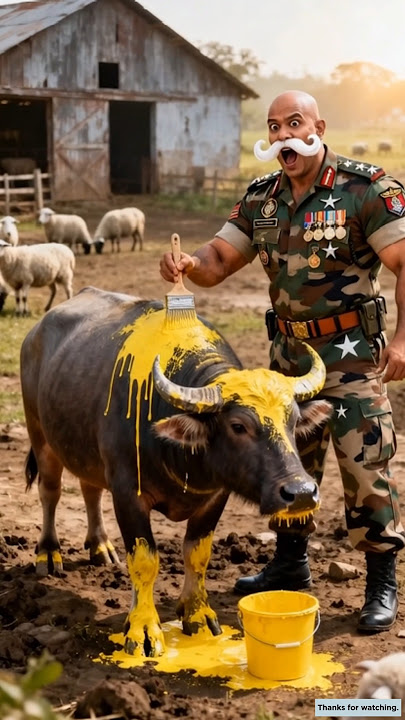 Senior Indian Soldier Rescue Grandpa and Build Magic Roller Coaster for Him #shorts #ai #army #save