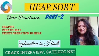 Heapify Algorithm, Heap Sort, Create Max Heap