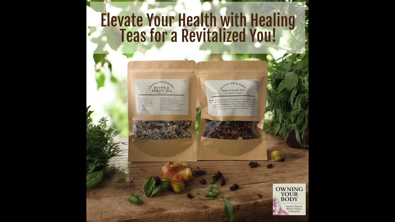 Rejuvenate & Revive & Thrive Tea – Elevate Your Health Naturally!