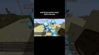 old HCF traps were deadly 💀 #shorts #minecraft #rage #gaming #trap #nostalgia #fyp #funny