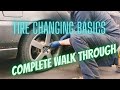 Tire changing basics on volvo S60R