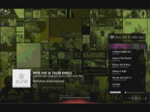 New Zune 4.0 Software Quick Review (running on Vis...