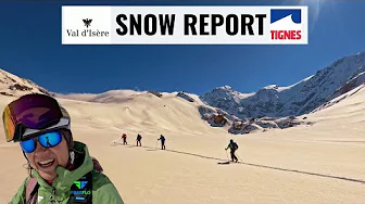 EPIC SNOW To Friday FOEHN (Amazing footage):Snow Report Tignes, Val DÌsere, Sainte Foy: 22nd March