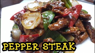 Best easy way to make the tastiest Pepper Steak recipe for family / Chinese Take Out Pepper Steak
