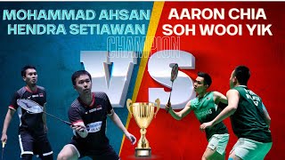 Aaron CHIA SOH Wooi Yik vs Mohammad AHSAN Hendra SETIAWAN Final | BWF World Championships 2022