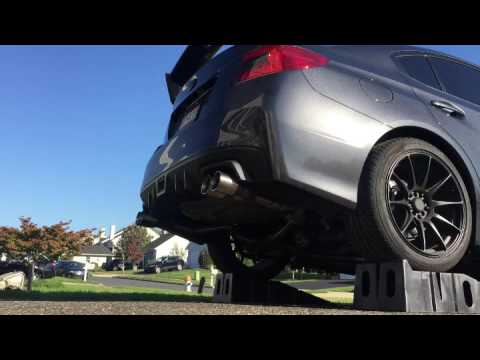 17 wrx muffler delete