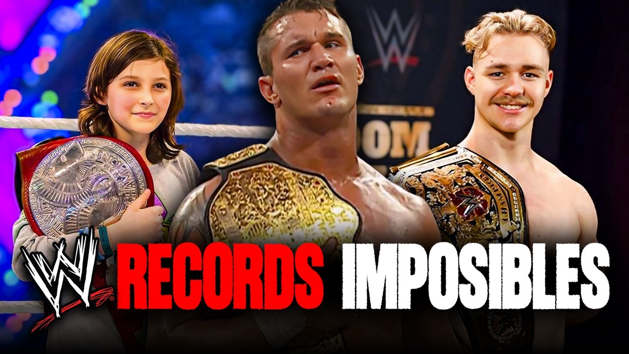 Récords IMPOSIBLES de ROMPER en WWE