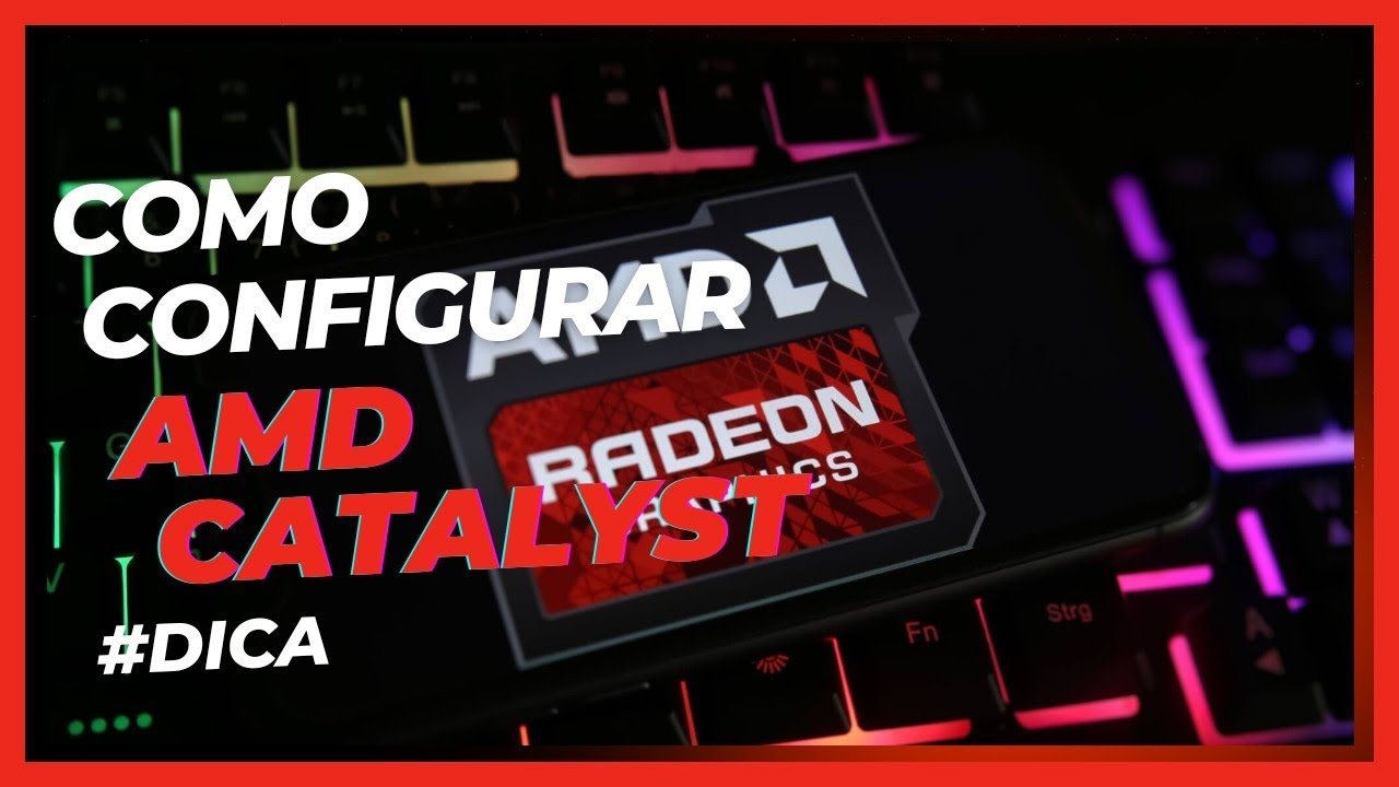 #DICA - Como configurar sua AMD Catalyst para jogos windows 10! #pc # ...
