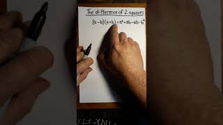 Difference Of 2 Squares - How It Works 1 Of 3