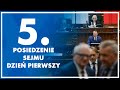 5.  posiedzenie Sejmu - dzień pierwszy. 7 lutego  2024 r. image