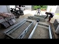 bulacan project door jamb & tiles installation day 1