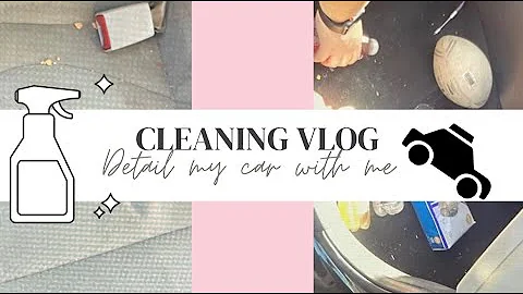 Deep Clean my car with me 2022 | JEANETTE SILVA #c...