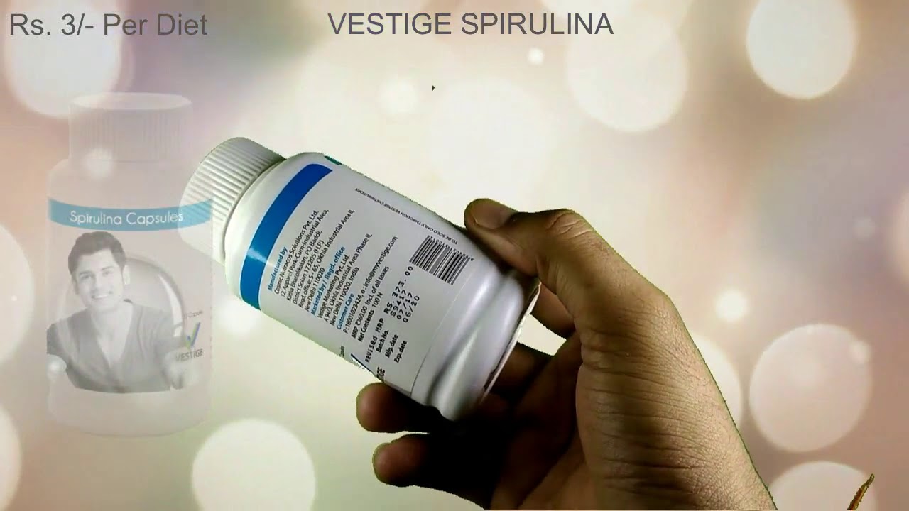 Vestige Spirulina Detail In Hindi YouTube