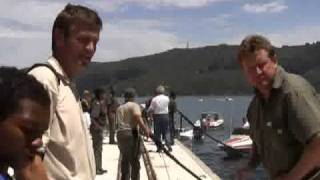 Lady Michelle entering the Knysna Lagoon Garden Route South Africa.ps