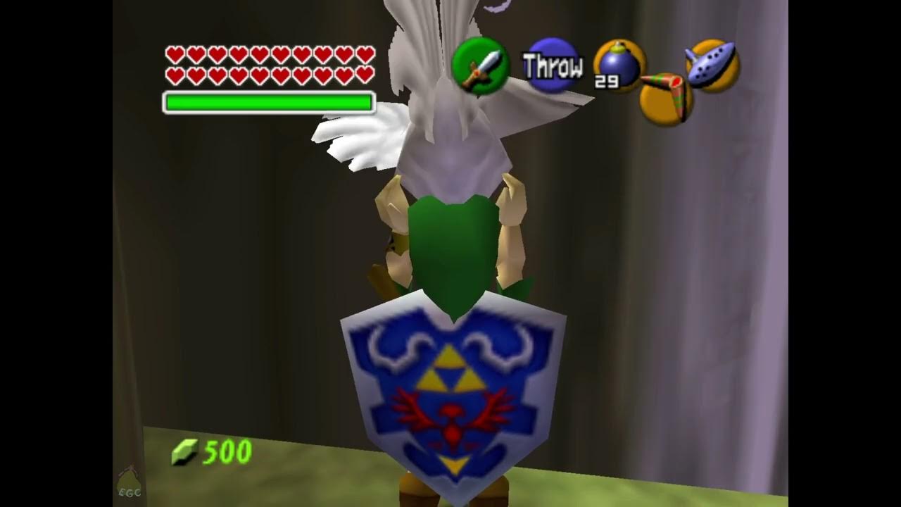 How to Get Into Zora's Domain Using a Cucco (Without Zelda's Lullaby