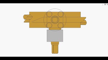 Spatial Geneva mechanism 6c