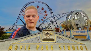 Meine erste Fahrt „Movie Park Studio Tour“ &‘ der Erstbesuch für meinen Cousin! | Movie Park | Vlog