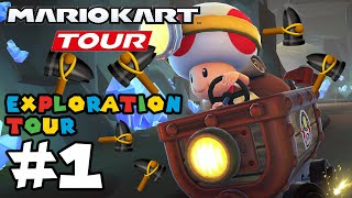 Mario Kart Tour: Exploration Tour Captain Toad is here!! Part 1