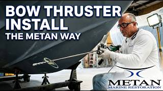 Installation of a bow thruster - The Metan Way