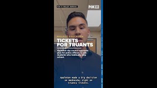 Police in Appleton, Wisconsin to start writing tickets to truant teens after ordinance passes