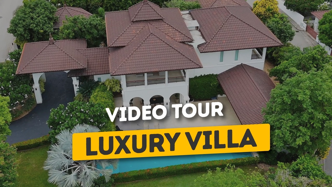 Luxury Villa for Sale in Hua Hin | Cinematic Property Tour by Ananas Video Studio