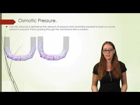 Osmotic Pressure