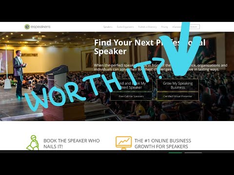 eSpeakers Review: Pros, Cons, and The Power of Referrals | Speaker Tech Tuesday